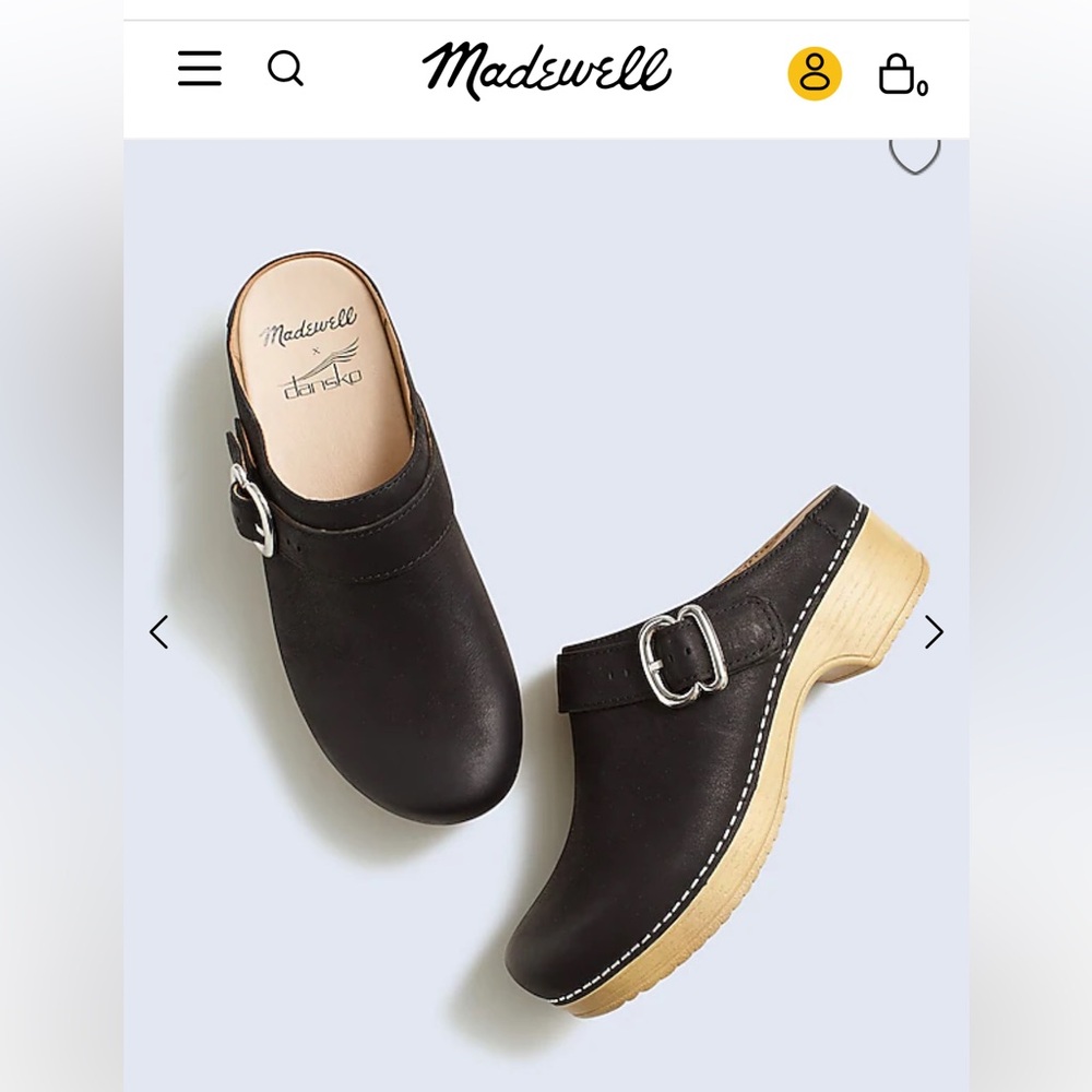 Madewell x Dansko collab Clogs